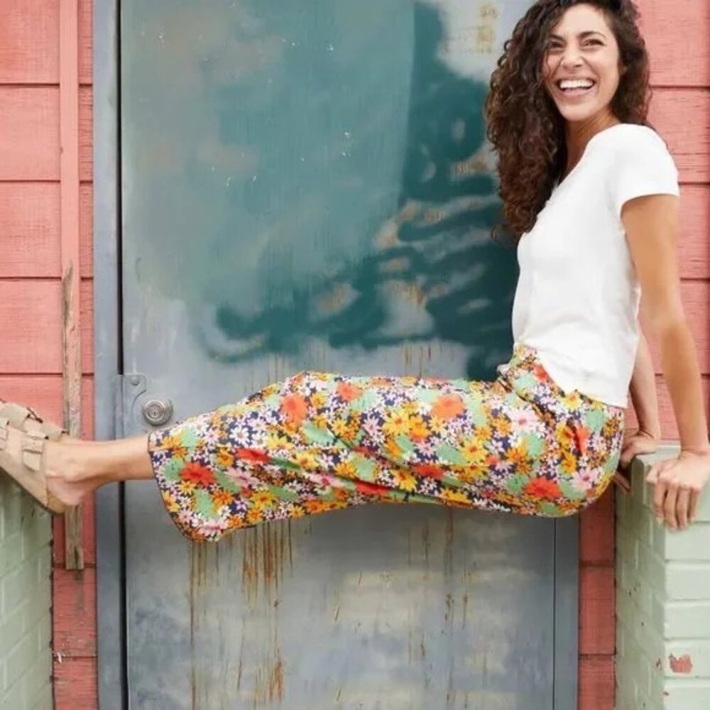 Toad&Co. Floral Flowy Pants